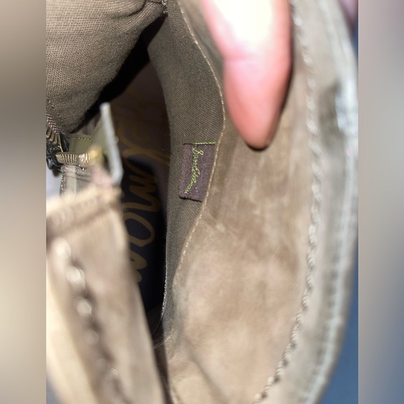 Sam Edelman Louie Ankle Boots with Fringe - Picture 9 of 10